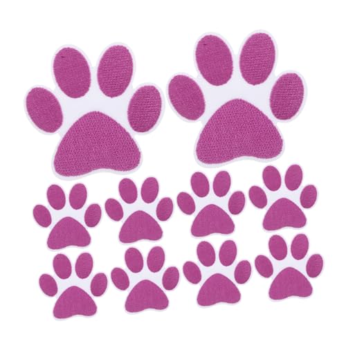 HOMSFOU 12 Stück Gestickte Aufnäher Flicken zum Aufbügeln für Mädchen süße Patches Aufnäher für Kleidung Kleidungsflicken Bügelflicken für Kleidung Polyester Violett HOMSFOU 12 Stück Gestickte Aufnäher Flicken zum Aufbügeln für Mädchen süße Patches Aufnäher für Kleidung Kleidungsflicken Bügelflicken für Kleidung Polyester Violett von HOMSFOU