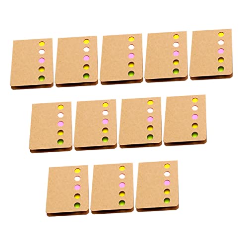 HOMSFOU 12 Stück Haftnotizen Page Marker Selbstklebende Index Tabs Bunten Praktische Lesezeichen für Studium und Büro für Notizen und Organisation HOMSFOU 12 Stück Haftnotizen Page Marker Selbstklebende Index Tabs Bunten Praktische Lesezeichen für Studium und Büro für Notizen und Organisation von HOMSFOU