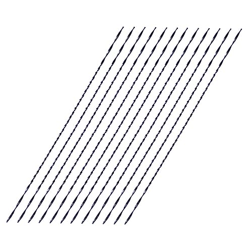 HOMSFOU 12 Stück Handsägen Zubehör Sägeblatt Stichsägen Zubehör U Förmiges Sägen Zubehör Sägen Zubehör Schneidsägen Zubehör 45# Stahl Schwarz von HOMSFOU