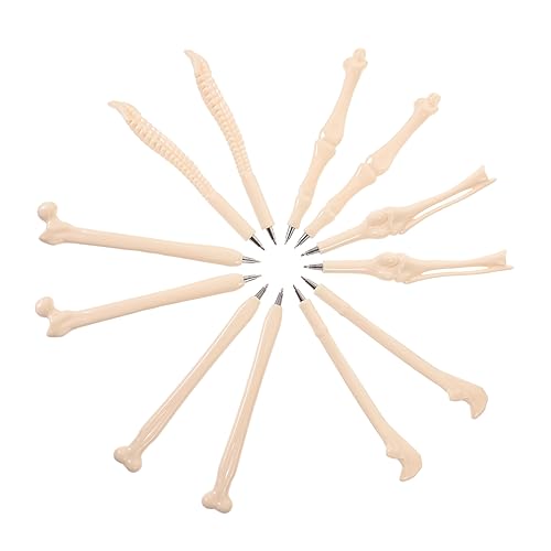 HOMSFOU 12 Stück Kreative Pack Knochen Form Kugelschreiber Lustige Schreibutensilien für Partys und Halloween Glattes Schreiben Dekorative Stifte für Künstler und Bürobedarf HOMSFOU 12 Stück Kreative Pack Knochen Form Kugelschreiber Lustige Schreibutensilien für Partys und Halloween Glattes Schreiben Dekorative Stifte für Künstler und Bürobedarf von HOMSFOU