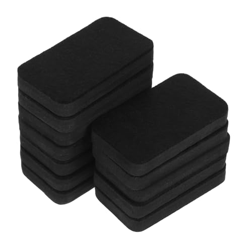 HOMSFOU 12 Stück Magnetischer Tafelwischer Radiergummis Löschbar Whiteboard Tafelgitter Für Tragbarer Trockenlöscher Vielseitiger Tafelwischer Blackboard Eraser Magnete Schwarz HOMSFOU 12 Stück Magnetischer Tafelwischer Radiergummis Löschbar Whiteboard Tafelgitter Für Tragbarer Trockenlöscher Vielseitiger Tafelwischer Blackboard Eraser Magnete Schwarz von HOMSFOU