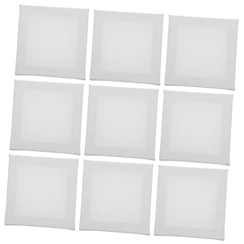 HOMSFOU 12 Stück Mini Ölmalerei Baumwolle Kreative Zeichenplatten für Künstler Blanko Malrahmen Diy Lösung für Malanfänger und Hobbykünstler von HOMSFOU