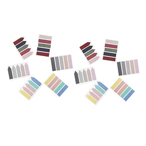 HOMSFOU 12 Stück -Notizen klebrig Schreibwaren Klebstoff -Memo -Pads Merkblock Notizen fürs Büro Notizblock Notizbilder Selbstklebende Notizblöcke Aufkleber beachten Papier HOMSFOU 12 Stück -Notizen klebrig Schreibwaren Klebstoff -Memo -Pads Merkblock Notizen fürs Büro Notizblock Notizbilder Selbstklebende Notizblöcke Aufkleber beachten Papier von HOMSFOU