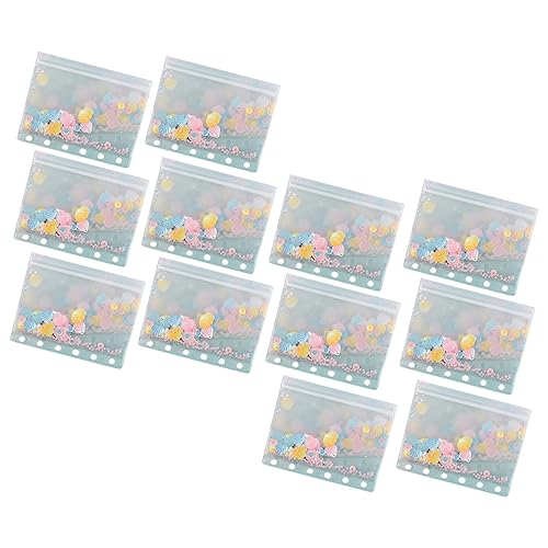 HOMSFOU 12 Stück PU Ringbuch Organizer mit Binder Taschen Nachfüllbar Geeignet für Notizen und Füllpapier für Schule Büro und Persönliche Planung HOMSFOU 12 Stück PU Ringbuch Organizer mit Binder Taschen Nachfüllbar Geeignet für Notizen und Füllpapier für Schule Büro und Persönliche Planung von HOMSFOU