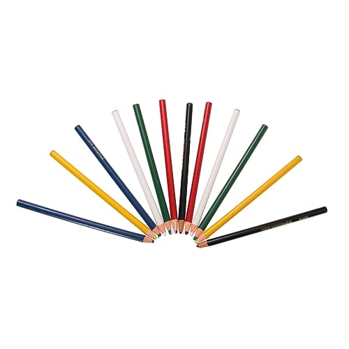 HOMSFOU 12 Stück Peel Off Marker für Keramik Leder und Schwarz Rot Blau Grün Gelb Weiß Je für Näharbeiten und Bastelprojekte HOMSFOU 12 Stück Peel Off Marker für Keramik Leder und Schwarz Rot Blau Grün Gelb Weiß Je für Näharbeiten und Bastelprojekte von HOMSFOU