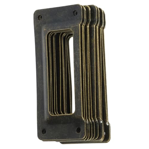 HOMSFOU 12 Stück Schmiedeeisen -visitzirmenrahmen Karte Halter Etiketten Schubladen-tag-rahmen Hardware Zur Schrankdekoration HOMSFOU 12 Stück Schmiedeeisen -visitzirmenrahmen Karte Halter Etiketten Schubladen-tag-rahmen Hardware Zur Schrankdekoration von HOMSFOU