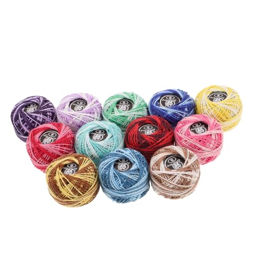 HOMSFOU 12 Stück Stickgarn Aus Baumwolle Strickgarn-set Kreuzstichfaden Diy-fadenzeichnung Für Bastelfaden Baumwollstickstätte Strick- Und Nähwerkzeuge Stickfaden Rayon HOMSFOU 12 Stück Stickgarn Aus Baumwolle Strickgarn-set Kreuzstichfaden Diy-fadenzeichnung Für Bastelfaden Baumwollstickstätte Strick- Und Nähwerkzeuge Stickfaden Rayon von HOMSFOU