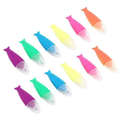 HOMSFOU 12 Stück Teiliges Bunter Highlighter Marker Stifte Kreative Wasserfarben für Studenten Notizen Journaling und Zeichnungen Ergonomisches Design für Müheloses Markieren HOMSFOU 12 Stück Teiliges Bunter Highlighter Marker Stifte Kreative Wasserfarben für Studenten Notizen Journaling und Zeichnungen Ergonomisches Design für Müheloses Markieren von HOMSFOU