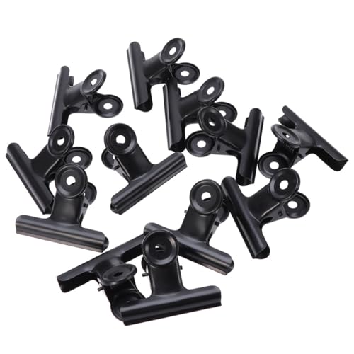 HOMSFOU 12 Stück Teiliges Schwarze Metall büroklammern Starke Klammern für Dokumentenorganisation und Bürobedarf Stabile Binder Clips für Tickets Bücher und Temporäres Heften HOMSFOU 12 Stück Teiliges Schwarze Metall büroklammern Starke Klammern für Dokumentenorganisation und Bürobedarf Stabile Binder Clips für Tickets Bücher und Temporäres Heften von HOMSFOU