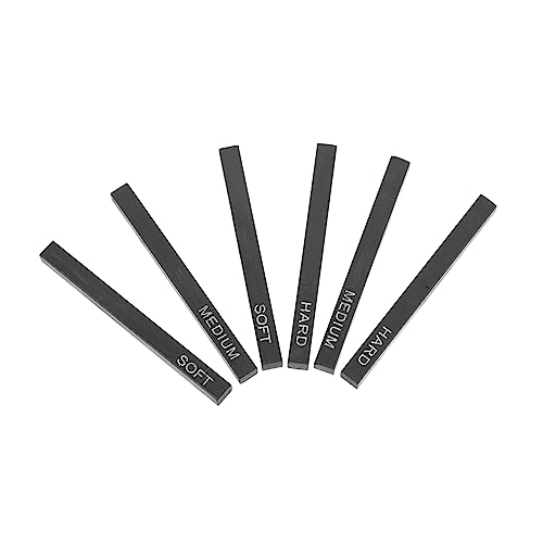 HOMSFOU 12 Stück Teiliges Set Zeichenkohle Sticks für Künstler Weiche und Mittlere Holzkohle für Skizzieren und Zeichnen für Präzise Details und Kreative Kunstprojekte von HOMSFOU
