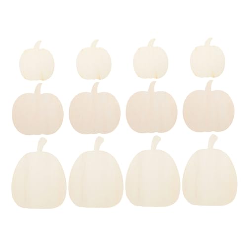HOMSFOU 12 Stück Teiliges Unbemalte Holz-kürbis-dekorationen Rustikale DIY Herbst-bastelzusätze Nachhaltige Holzscheiben für Halloween Thanksgiving und Herbstliche Party-deko HOMSFOU 12 Stück Teiliges Unbemalte Holz-kürbis-dekorationen Rustikale DIY Herbst-bastelzusätze Nachhaltige Holzscheiben für Halloween Thanksgiving und Herbstliche Party-deko von HOMSFOU