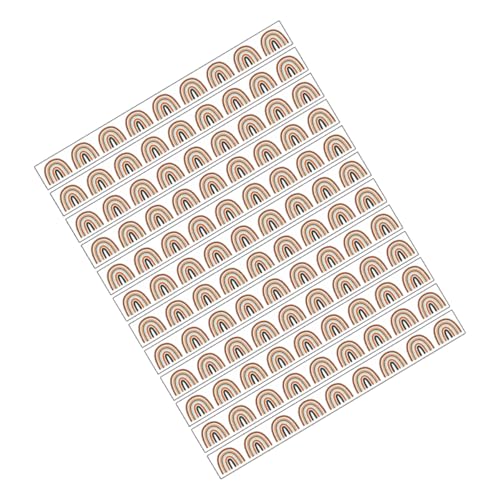 HOMSFOU 12 Stück Whiteboard-Aufkleber Magnetstreifen Pinnwand-Grenzen Bretter Bulletin-Grenzen Pinnwand Dekoration Bulletin-Randaufkleber entzückende Pinnwandgrenze Grenzaufkleber PVC von HOMSFOU