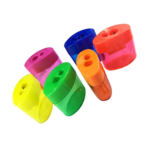 HOMSFOU 12 Stück mit Zwei Löchern und Abfallbehälter Kreative Schulstationery für Zufällige Farben für und Schulbedarf Zufällige Farbe Zufällige Farbe HOMSFOU 12 Stück mit Zwei Löchern und Abfallbehälter Kreative Schulstationery für Zufällige Farben für und Schulbedarf Zufällige Farbe Zufällige Farbe von HOMSFOU