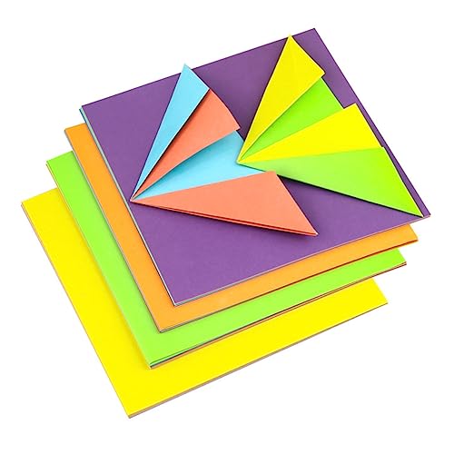 HOMSFOU 120 Blatt Doppelseitiges Farbiges Origami Papier für Bastelprojekte Fördert die Kreativität und Farbverständnis für Erwachsene HOMSFOU 120 Blatt Doppelseitiges Farbiges Origami Papier für Bastelprojekte Fördert die Kreativität und Farbverständnis für Erwachsene von HOMSFOU
