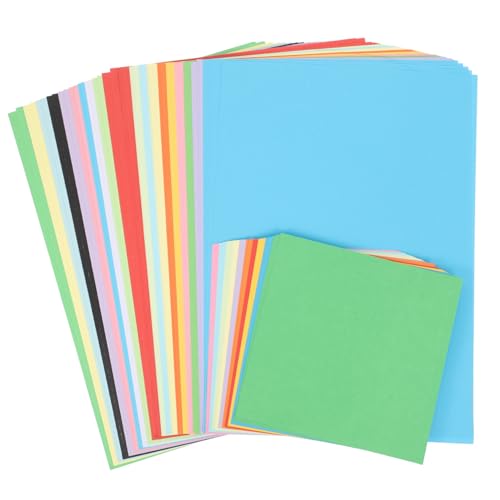 HOMSFOU 120 Blatt Farbiger Karton Diy Origami Paper Origami-kits Papier von HOMSFOU