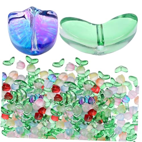 HOMSFOU 120 Stück DIY Tulip Perlen Mischfarben Glasperlen für Schmuckherstellung Basteln von Armbändern und Ohrringen für Projekte und HOMSFOU 120 Stück DIY Tulip Perlen Mischfarben Glasperlen für Schmuckherstellung Basteln von Armbändern und Ohrringen für Projekte und von HOMSFOU