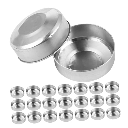 HOMSFOU 120 Stück Leere Aluminiumbox Teelichter mit Windgeschütztem Design Wiederverwendbare Kerzengläser für Traditionelle und Elektronische Kerzen Sicherer DIY Kerzenherstellung und HOMSFOU 120 Stück Leere Aluminiumbox Teelichter mit Windgeschütztem Design Wiederverwendbare Kerzengläser für Traditionelle und Elektronische Kerzen Sicherer DIY Kerzenherstellung und von HOMSFOU