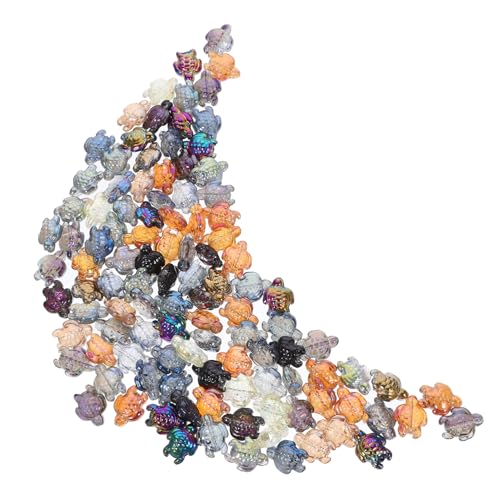 HOMSFOU 120Stücke Schildkröten Glasperlen DIY Charms Zur Schmuckherstellung Abstandsperlen Für Armbänder Bastelideen Zubehör Für Perlenkunst HOMSFOU 120Stücke Schildkröten Glasperlen DIY Charms Zur Schmuckherstellung Abstandsperlen Für Armbänder Bastelideen Zubehör Für Perlenkunst von HOMSFOU
