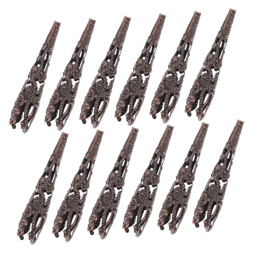HOMSFOU 120Stücke Trompetenblüten Perlenkappen für DIY Schmuck Endkappen für Armbänder Ohrringe und und Rostfrei für Kreative Bastelprojekte HOMSFOU 120Stücke Trompetenblüten Perlenkappen für DIY Schmuck Endkappen für Armbänder Ohrringe und und Rostfrei für Kreative Bastelprojekte von HOMSFOU