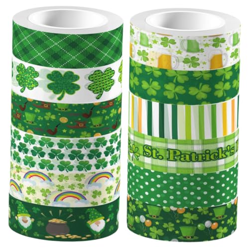 HOMSFOU 12Rollen Selbstklebende Washi Tape Vintage Masking Tape für Scrapbooking DIY Projekte Tagebuch Dekoration Klebeband für Bastelarbeiten HOMSFOU 12Rollen Selbstklebende Washi Tape Vintage Masking Tape für Scrapbooking DIY Projekte Tagebuch Dekoration Klebeband für Bastelarbeiten von HOMSFOU