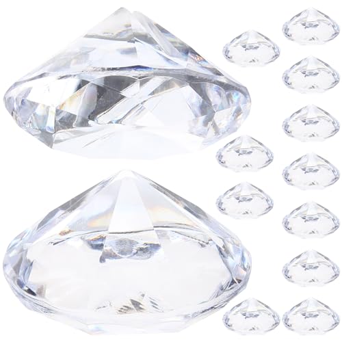 HOMSFOU 12Stücke Diamant Tischkartenhalter für Hochzeiten Platzkartenständer mit Elegantem Design für Feiern und Veranstaltungen Transparente Deko für Tischnummern HOMSFOU 12Stücke Diamant Tischkartenhalter für Hochzeiten Platzkartenständer mit Elegantem Design für Feiern und Veranstaltungen Transparente Deko für Tischnummern von HOMSFOU