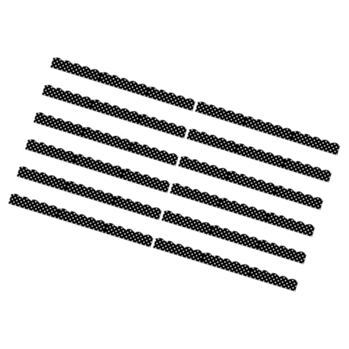 HOMSFOU 12Stücke Magnetische Pinnwand Randleisten Abnehmbare Ränder Für Whiteboards Und Magnet Dekoration Für Büro Und Zuhause von HOMSFOU