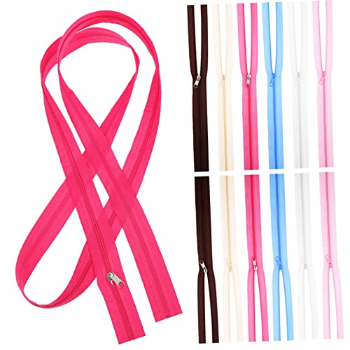 HOMSFOU 12Stücke Nylon Reißverschlüsse Verschiedenen Farben Kleidung Taschen und DIY Projekten Langlebig und Leicht Anpassbar Vielseitig Einsetzbar HOMSFOU 12Stücke Nylon Reißverschlüsse Verschiedenen Farben Kleidung Taschen und DIY Projekten Langlebig und Leicht Anpassbar Vielseitig Einsetzbar von HOMSFOU