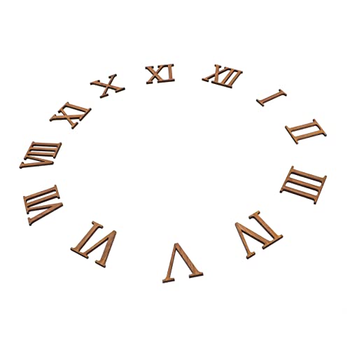 HOMSFOU 12Stücke Römische Ziffern Für DIY Zubehör Für Wanduhrgestaltung Und Reparatur Für Wohnkultur Und Bastelprojekte HOMSFOU 12Stücke Römische Ziffern Für DIY Zubehör Für Wanduhrgestaltung Und Reparatur Für Wohnkultur Und Bastelprojekte von HOMSFOU