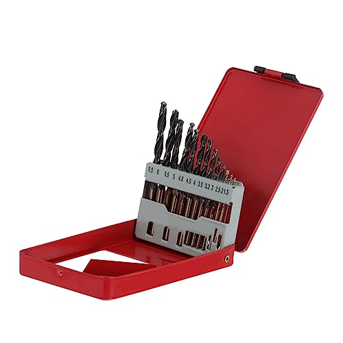 HOMSFOU 13Stücke Teiliges Set Haushaltsbohrer Hochwertige Spiralbohrer für Präzises Bohren Leicht und Tragbar für Metallarbeiten HOMSFOU 13Stücke Teiliges Set Haushaltsbohrer Hochwertige Spiralbohrer für Präzises Bohren Leicht und Tragbar für Metallarbeiten von HOMSFOU