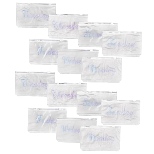 HOMSFOU 14 Stück a6 Reißverschlusstasche Dateiorganisator Taschen Binder-Geldbeutel Binder-Geldumschläge Ordnertrenner Notebook -Ordner Binder-Beutel mit losen Blättern PVC HOMSFOU 14 Stück a6 Reißverschlusstasche Dateiorganisator Taschen Binder-Geldbeutel Binder-Geldumschläge Ordnertrenner Notebook -Ordner Binder-Beutel mit losen Blättern PVC von HOMSFOU