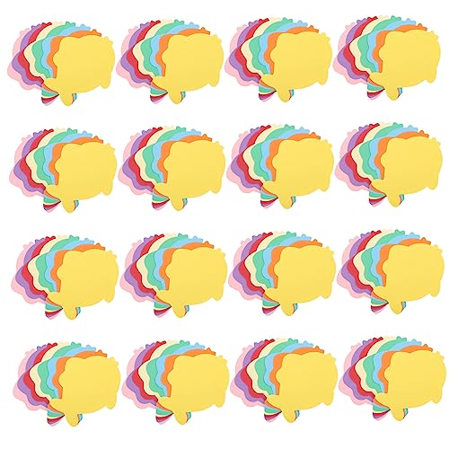 HOMSFOU 140 Stück Fischpapier geschnitten farbig Student lehrreich Kleinkinder Papierausschnitt Handwerk Papierausschnitt für buntes Ausschnittpapier DIY material von HOMSFOU