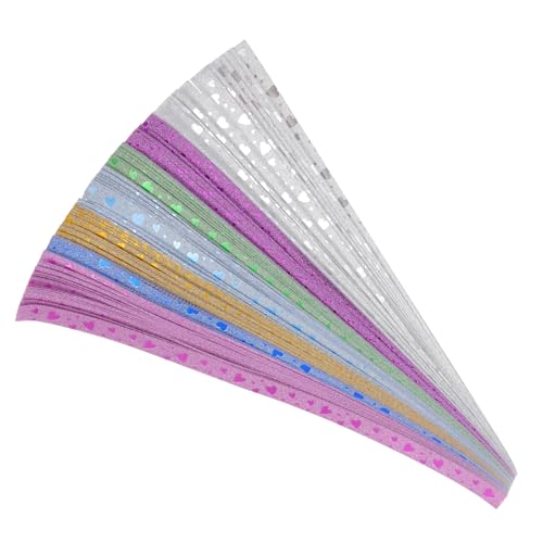 HOMSFOU 140Stücke Dekorative Origami Papierstreifen Farben Glänzende Stern Papierstreifen Für DIY Bastelprojekte Faltpapier Für Sterne Und Dekoration HOMSFOU 140Stücke Dekorative Origami Papierstreifen Farben Glänzende Stern Papierstreifen Für DIY Bastelprojekte Faltpapier Für Sterne Und Dekoration von HOMSFOU