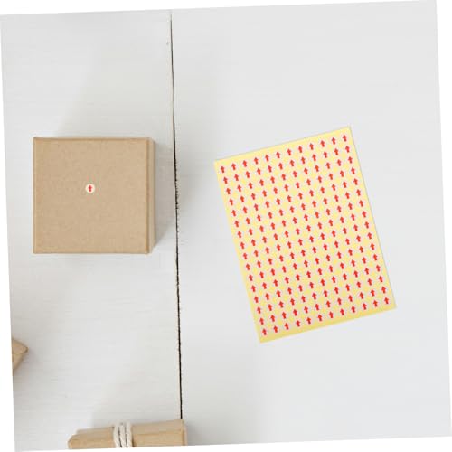 HOMSFOU 15 Blatt Bögen Rote Selbstklebende Richtungssymbole aufkleber Kleine Runde Etiketten Starke Haftung Für Zuverlässige Kennzeichnung Und Langfristige Verwendung HOMSFOU 15 Blatt Bögen Rote Selbstklebende Richtungssymbole aufkleber Kleine Runde Etiketten Starke Haftung Für Zuverlässige Kennzeichnung Und Langfristige Verwendung von HOMSFOU