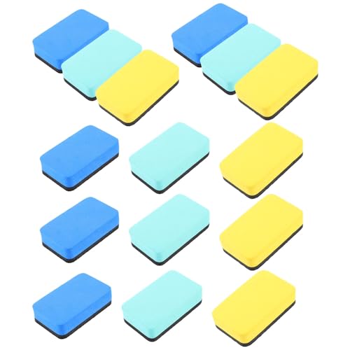HOMSFOU 15 Stück Brettlöschstofftuch Bretter Whiteboardtücher Whiteboard-Radierer magnetische Tafellöscher wischen Radiergummis trockener Radiergummi Wischtücher für weiße Tafeln gefühlt HOMSFOU 15 Stück Brettlöschstofftuch Bretter Whiteboardtücher Whiteboard-Radierer magnetische Tafellöscher wischen Radiergummis trockener Radiergummi Wischtücher für weiße Tafeln gefühlt von HOMSFOU