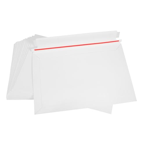 HOMSFOU 15 Stück Express Versandbriefkartons Versandumschläge Dokumentenversandtaschen Große Umschläge Für Dokumente Zeitschriftenversandtaschen Flache Versandtaschen von HOMSFOU
