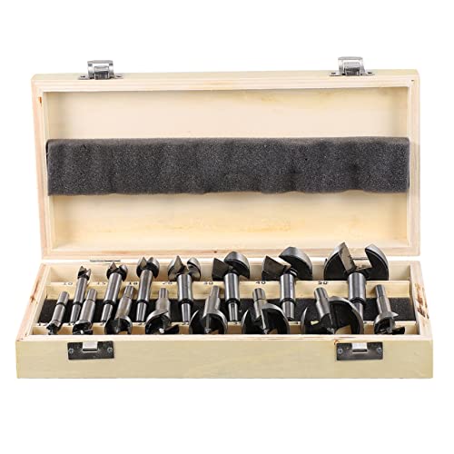 HOMSFOU 15 Stück Holz stanzen langweilig Loch Schnecke Ries offen hole saw Holzbohrer Holzbearbeitungswerkzeug Bohrer für die Holzbearbeitung Hochleistungsbohrer hölzern Silver HOMSFOU 15 Stück Holz stanzen langweilig Loch Schnecke Ries offen hole saw Holzbohrer Holzbearbeitungswerkzeug Bohrer für die Holzbearbeitung Hochleistungsbohrer hölzern Silver von HOMSFOU
