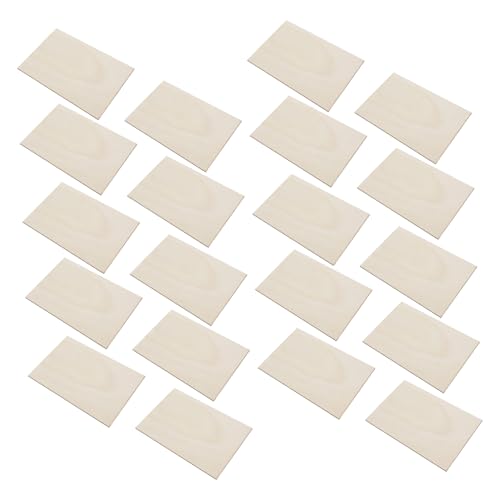 HOMSFOU 15 Stück Holzverzierungen Unbemalte Holzausschnitte Lindenholzplatten Unbehandelte Holzrohlinge Lindenholzschnitzrohlinge DIY Holzscheibe Dünne Holzplatte Natürliche HOMSFOU 15 Stück Holzverzierungen Unbemalte Holzausschnitte Lindenholzplatten Unbehandelte Holzrohlinge Lindenholzschnitzrohlinge DIY Holzscheibe Dünne Holzplatte Natürliche von HOMSFOU