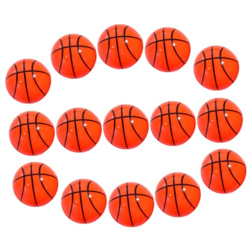 HOMSFOU 15 Stück Teiliges Basketball form Manuelle Bleistiftspitzer aus Robust und Leicht für Schüler Praktisches Schulzubehör und Geschenk von HOMSFOU