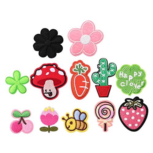 HOMSFOU 15 Stück Teiliges Blumenförmige Stickerei Patches für Diy Kleidung Aufnäher zum Aufbügeln für Jeans Taschen und Accessoires für Kreative Projekte und Reparaturen HOMSFOU 15 Stück Teiliges Blumenförmige Stickerei Patches für Diy Kleidung Aufnäher zum Aufbügeln für Jeans Taschen und Accessoires für Kreative Projekte und Reparaturen von HOMSFOU