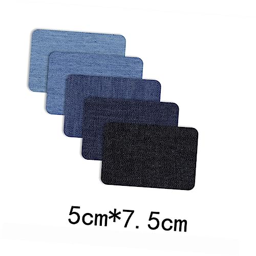 HOMSFOU 15 Stück Teiliges Jeans Reparaturset Aufbügler Patches aus Baumwolle Blautönen Selbstklebend Waschbar Vielseitig für Kleidung und DIY Langlebig und Einfach Anzuwenden HOMSFOU 15 Stück Teiliges Jeans Reparaturset Aufbügler Patches aus Baumwolle Blautönen Selbstklebend Waschbar Vielseitig für Kleidung und DIY Langlebig und Einfach Anzuwenden von HOMSFOU