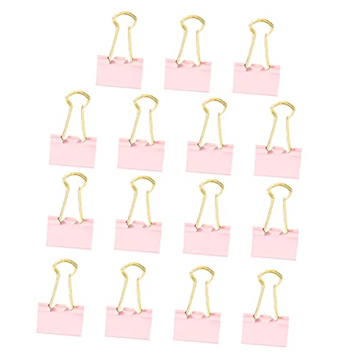 HOMSFOU 15 Stück Teiliges Metall Binder Clips Multifunktionale Büroklammern Organisieren von Dokumenten Notizen und für Schule Büro und Zuhause Robuste Praktische Aufbewahrungslösungen HOMSFOU 15 Stück Teiliges Metall Binder Clips Multifunktionale Büroklammern Organisieren von Dokumenten Notizen und für Schule Büro und Zuhause Robuste Praktische Aufbewahrungslösungen von HOMSFOU