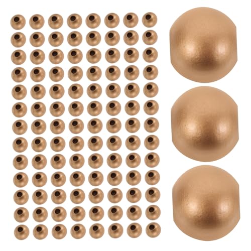 HOMSFOU 150 Stück Große Loch Holzperlen Gefärbte Runde Holzperlen für DIY Schmuckherstellung Geeignet für Armbänder Halsketten Schlüsselanhänger und Kreative Bastelprojekte HOMSFOU 150 Stück Große Loch Holzperlen Gefärbte Runde Holzperlen für DIY Schmuckherstellung Geeignet für Armbänder Halsketten Schlüsselanhänger und Kreative Bastelprojekte von HOMSFOU