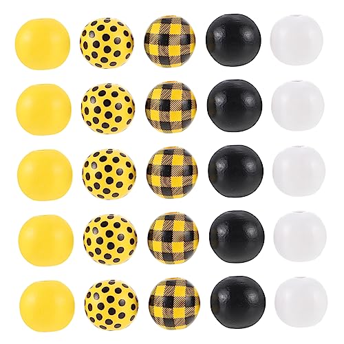 HOMSFOU 150 Stück Holzperlen Set Bunte Diy Holzperlen für Schmuckherstellung Runde Handgefertigte mit Glatter Oberfläche für Armbänder und Schlüsselanhänger Bastelbedarf für Kreative HOMSFOU 150 Stück Holzperlen Set Bunte Diy Holzperlen für Schmuckherstellung Runde Handgefertigte mit Glatter Oberfläche für Armbänder und Schlüsselanhänger Bastelbedarf für Kreative von HOMSFOU
