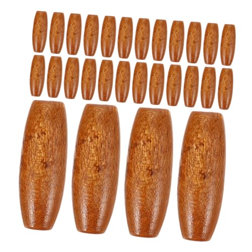 HOMSFOU 150 Stück Ovale Holzperlen Natur Ahorn mit Lochdurchmesser für Diy Schmuck Bastelarbeiten Türvorhänge und Taschen Dekorationen Bastelperlen für Kreative Projekte HOMSFOU 150 Stück Ovale Holzperlen Natur Ahorn mit Lochdurchmesser für Diy Schmuck Bastelarbeiten Türvorhänge und Taschen Dekorationen Bastelperlen für Kreative Projekte von HOMSFOU