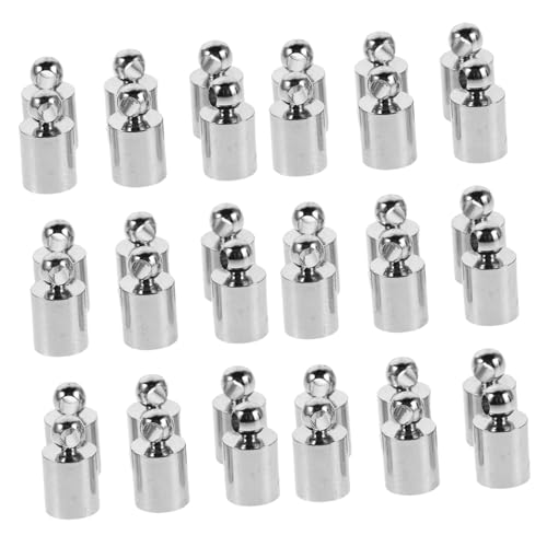 HOMSFOU 150 Stück Schmuck Verbindungsendkappen Kupfer für DIY Halsketten Armbänder Quasten Basteln Zubehör Langlebig Korrosionsbeständig Vielseitig Geeignet von HOMSFOU