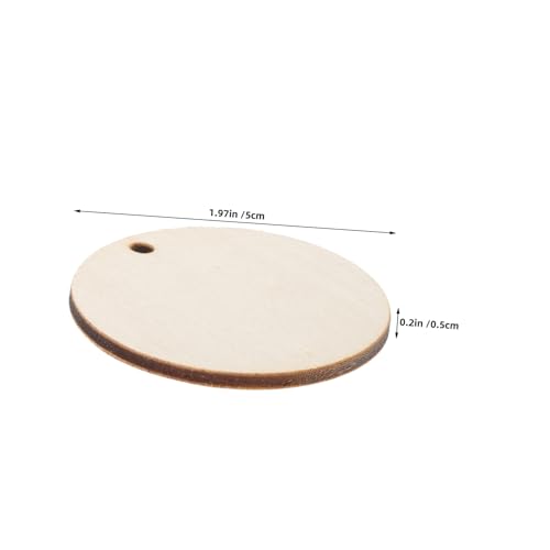 HOMSFOU 150 Stück dekorativer Anhänger aus Holz Holzanhänger selber machen zum Basteln Holzkreise zum Malen natürliche runde Holzscheiben Kreisausschnitte aus Holz Beige HOMSFOU 150 Stück dekorativer Anhänger aus Holz Holzanhänger selber machen zum Basteln Holzkreise zum Malen natürliche runde Holzscheiben Kreisausschnitte aus Holz Beige von HOMSFOU
