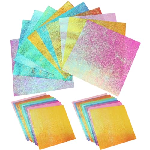 HOMSFOU 150Stücke Doppelseitiges Faltpapier Bastelpapier für DIY Handwerk für Origami Projekte Robustes Lichtbeständiges Material Farben HOMSFOU 150Stücke Doppelseitiges Faltpapier Bastelpapier für DIY Handwerk für Origami Projekte Robustes Lichtbeständiges Material Farben von HOMSFOU