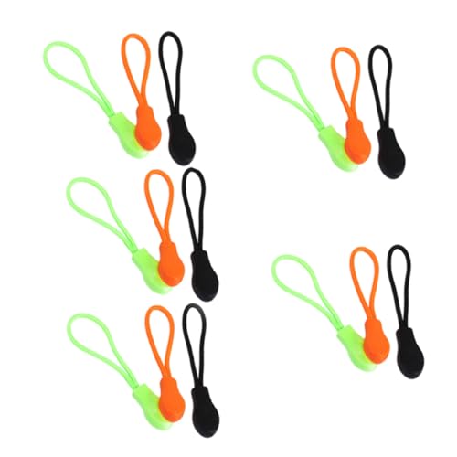 HOMSFOU 15Stücke Teiliges Reißverschluss Zipper Pulls und Abnehmbare Ersatzteile für Koffer Rucksäcke und Kleidung Langlebiges Wetterfestes Material Einfach von HOMSFOU