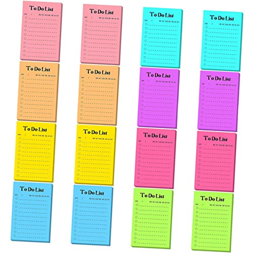 HOMSFOU 16 Fluoreszierende Haftnotizen Aufkleber Beachten Zubehör Beachten Notenvorrat Aufkleber Für Büronotizen Abreißbare Memo-sticker Notizaufkleber Home-memo-aufkleber Papier HOMSFOU 16 Fluoreszierende Haftnotizen Aufkleber Beachten Zubehör Beachten Notenvorrat Aufkleber Für Büronotizen Abreißbare Memo-sticker Notizaufkleber Home-memo-aufkleber Papier von HOMSFOU