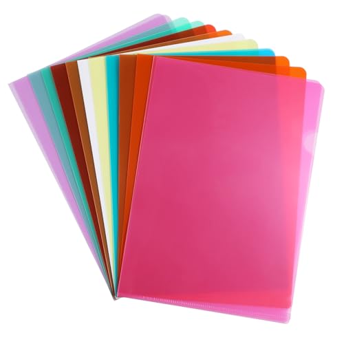 HOMSFOU 16 Stück A4 transparenter L-förmiger Ordner Schutz Dokumentenmappen Und Veranstalter Dateiordner Office Ordner Büroversorgungsordner Dokumentordner Dokumente Organisatoren Plastik HOMSFOU 16 Stück A4 transparenter L-förmiger Ordner Schutz Dokumentenmappen Und Veranstalter Dateiordner Office Ordner Büroversorgungsordner Dokumentordner Dokumente Organisatoren Plastik von HOMSFOU